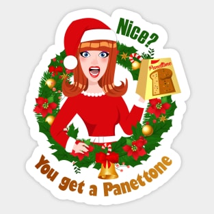 Coco Peru Xmas Cartoon - Nice Sticker